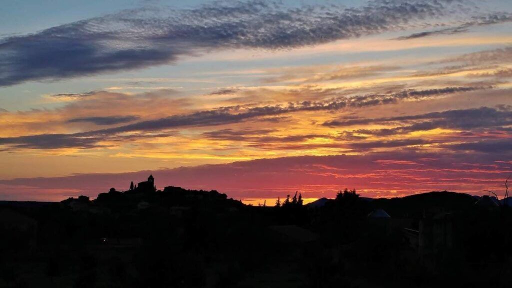 Fotografía puesta de sol
