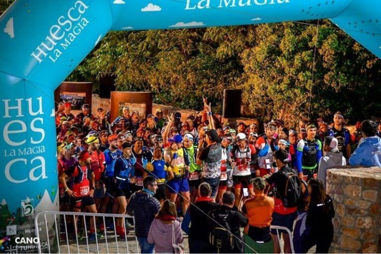 Fotografía del acto de Trail Running