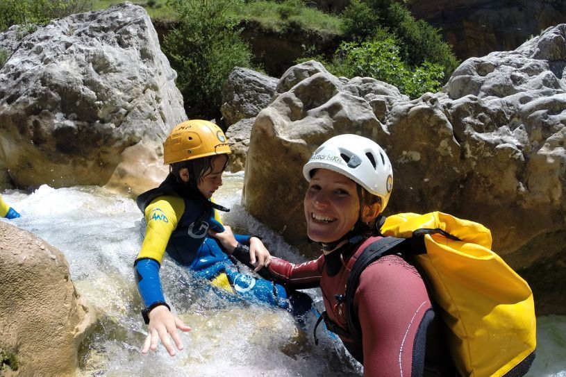 Canyoning dans la Sierra de Guara